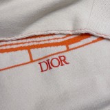 Dior New Embroidered Logo Triangle Knitted High Collar Sweater