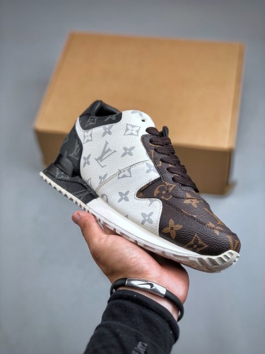Louis Vuitton Archlight Sneakers Men Leather Color Blocked Retro Casual Shoes