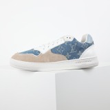 Louis Vuitton Stadium Sneakers Unisex Casual Monogram Embroidery Shoes
