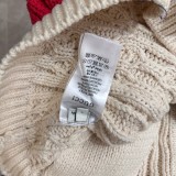 Gucci Fashion Academy Style Red Green Knitted Sweater Cardigan