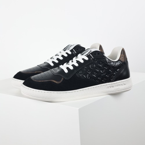Louis Vuitton Stadium Sneakers Unisex Casual Monogram Embroidery Shoes