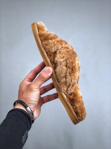 Louis Vuitton winterbreak comfert Flat slippers Women's Lamb Wool Shoes Slippers Sandal
