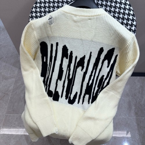 Gucci Classic Logo Jacquard Loose Round Neck Sweater