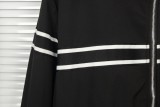 Prada Couple Classic Metal Triangle Logo Zipper Hoodie Jacket