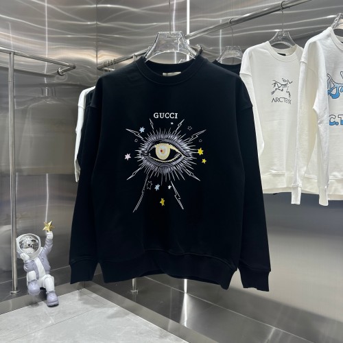 Gucci New Fashion Printed Round Neck Sweatshirt Unisex Casual Sportswear