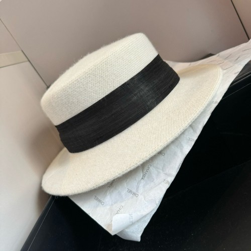 Chanel New Wool Top Hat 57CM