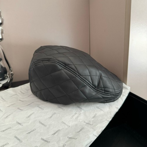 Chanel Fashion Lingge Forward Hat 57CM