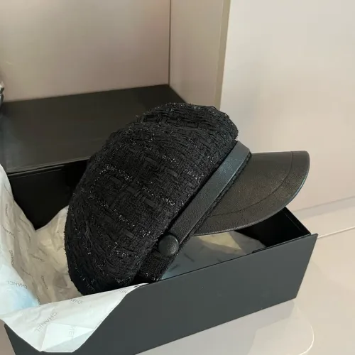 Chanel New Fashion Painter Hat Duck Tongue Military Hat 57CM