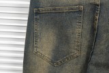 Dior Classic Logo Small Printed Leg Slimming Presbyopia Jeans