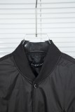BaLenciaga New Couple 3D Embroidered Logo Loose Jacket Coat