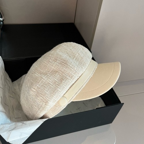 Chanel New Fashion Painter Hat Duck Tongue Military Hat 57CM