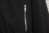 Prada Couple Classic Metal Triangle Logo Zipper Hoodie Jacket