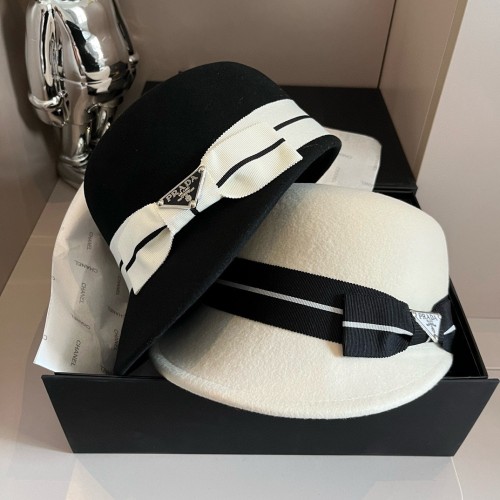 Prada New Wool Military Hat