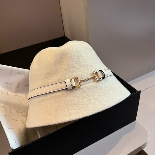 Gucci New Autumn/Winter Wool Top Hat 57CM