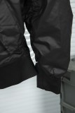 BaLenciaga New Couple 3D Embroidered Logo Loose Jacket Coat