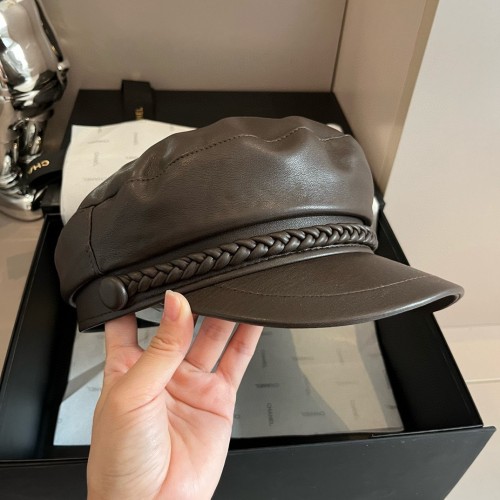 Gucci New Duck Tongue Military Hat 57CM