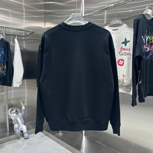 Gucci Classic Double G Printed Round Neck Sweatshirt Unisex Casual Sportswear