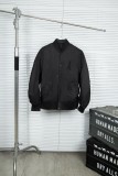 BaLenciaga New Couple 3D Embroidered Logo Loose Jacket Coat