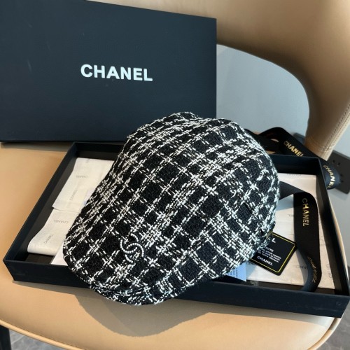 Chanel New Fashion Duck Tongue Forward Hat 58CM