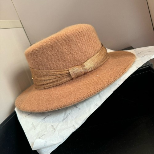 Chanel New Wool Top Hat 57CM
