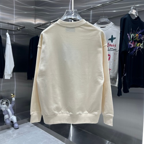 Gucci Classic Double G Printed Round Neck Sweatshirt Unisex Casual Sportswear