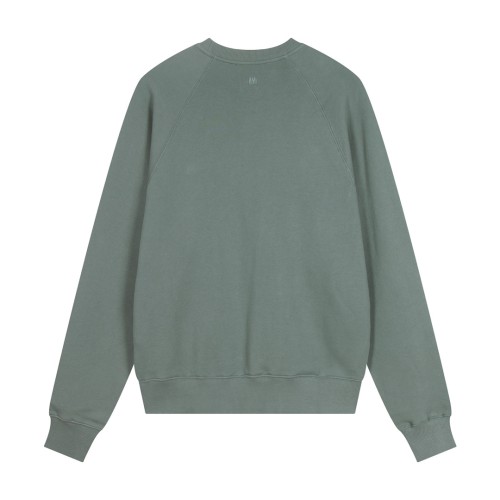 Ami Paris Classic Embroidered Love Casual Round Neck Hoodie