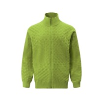 Louis Vuitton Classic Checkered Wool Blended Zipper Jacket