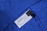 Louis Vuitton Classic Checkered Wool Blended Zipper Jacket