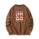 Givenchy Classic Logo Printed Long Sleeve T-shirt Unisex Versatile Loose T-shirt
