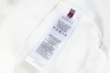 Gucci New Embroidered Logo Round Neck Sweatshirt Unisex Simple Versatile Sweatshirt