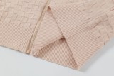 Louis Vuitton Classic Checkered Wool Blended Zipper Jacket
