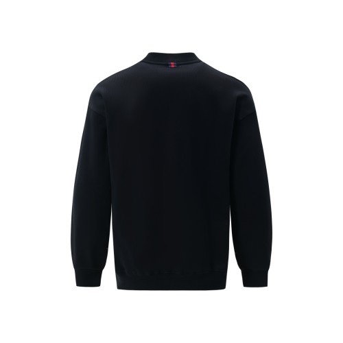 Gucci New Embroidered Logo Round Neck Sweatshirt Unisex Simple Versatile Sweatshirt