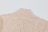 Louis Vuitton Classic Checkered Wool Blended Zipper Jacket