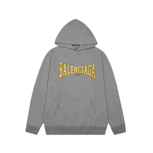 Balenciaga Unisex Classic Logo Printed Casual Loose Hoodie