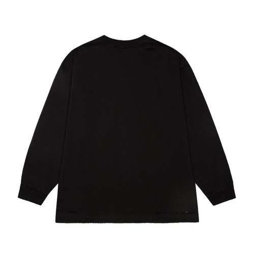 Balenciaga Fashion How Are You Feeling Today Slogan Printed Casual Long Sleeve T-shirt