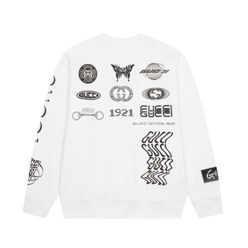Gucci New High Street 3D Embroidered Logo Hoodie Casual Sweatshirt