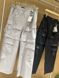 Balenciaga Heavy Industries Cargo Wash Damaged, Splashed Ink Loose Wide Legs Two Wear Work Pants