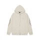 Balenciaga New Gradient Totem Printed Zipper Hoodie Unisex Casual Oversize Coat