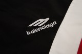Balenciaga Fashion Logo Embroidered Splicing Jacket Couple Oversize Casual Coat