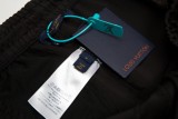 Louis Vuitton Classic Floral Embroidery Pattern Casual Zipper Hoodie Set