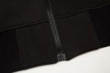 Louis Vuitton Classic Floral Embroidery Pattern Casual Zipper Hoodie Set