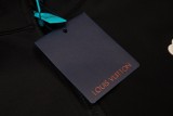 Louis Vuitton Classic Floral Embroidery Pattern Casual Zipper Hoodie Set