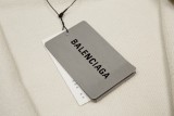 Balenciaga New Gradient Totem Printed Zipper Hoodie Unisex Casual Oversize Coat
