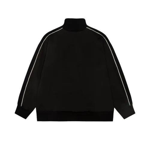 Loewe New Embroidered Logo Zipper Stand Up Hoodie Couple Oversize Casual Coat