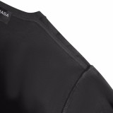 Balenciaga Couple Logo Printed Water Washed Casual Versatile Round Neck Hoodie