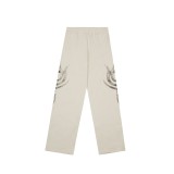 Balenciaga New Couple Gradient Totem Printed Casual Pants