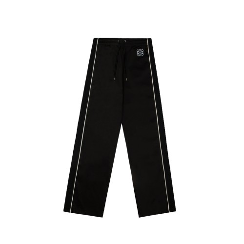 Loewe New Couple Embroidered Logo Ribbon Casual Pants
