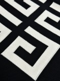 Givenchy New Classic 4G Logo Jacquard Wool Round Neck Sweater