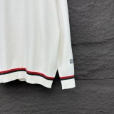 Gucci New Classic Couple Embroidered Logo Round Neck Sweater