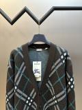 Burberry New Classic Checkered Jacquard Wool Cardigan Jacket